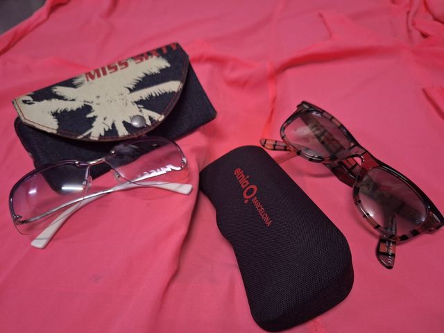 GAFAS RAYBAN Y MISS SIXTY