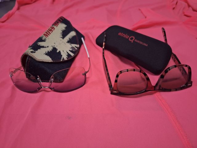 GAFAS RAYBAN Y MISS SIXTY
