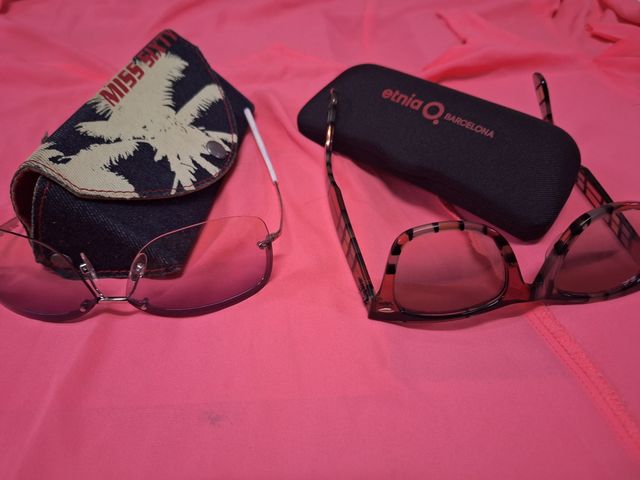 GAFAS RAYBAN Y MISS SIXTY