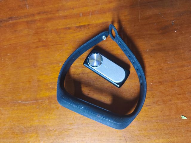 Grabadora Voz Pulsera - Negra/Plata