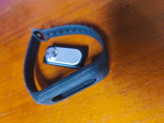 Grabadora Voz Pulsera - Negra/Plata