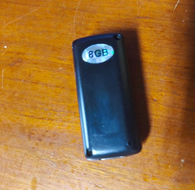 Grabadora Voz Pulsera - Negra/Plata