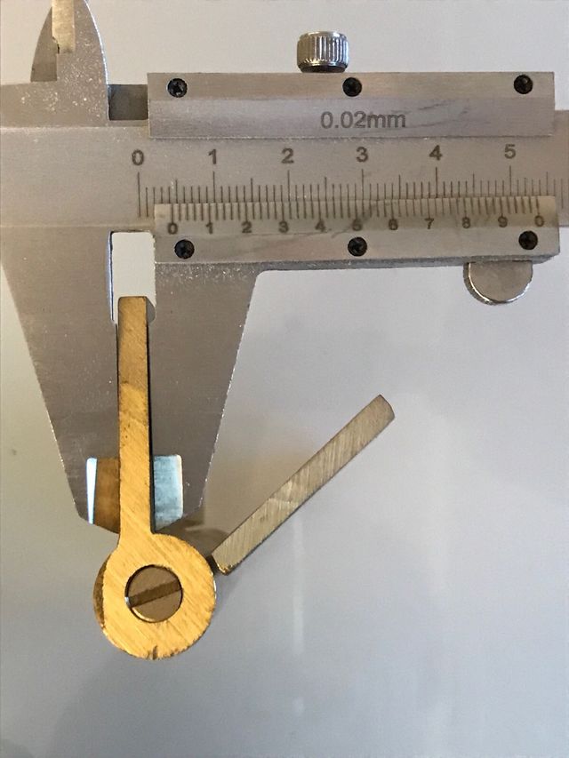 3 Bisagras bronce + tetones de seguridad