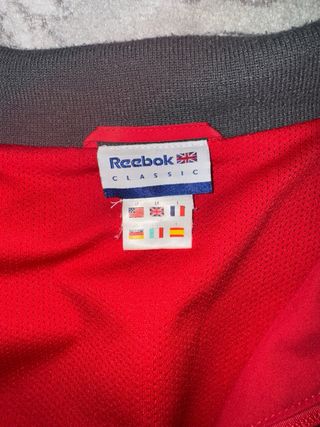 Chaqueta vintage Reebok roja classic reebok