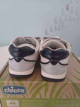 Scarpe Chicco neonata argento
