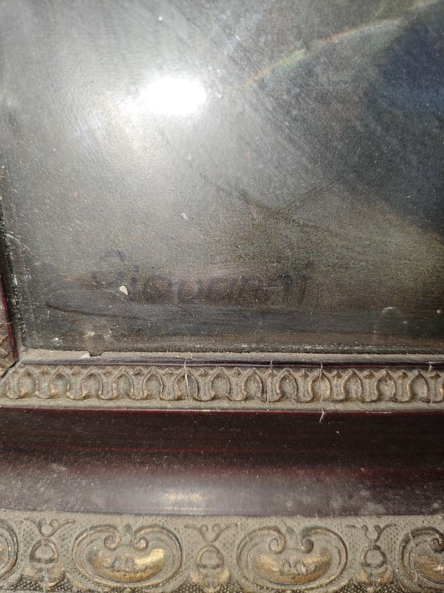 Quadro dei primi del '900 "La Sacra Famiglia"