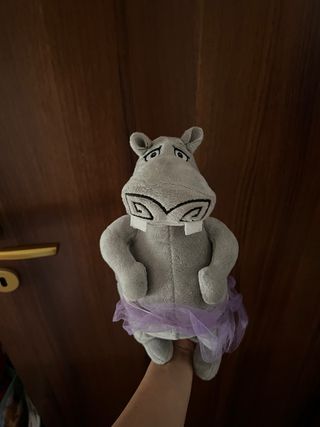 Peluche ippopotamo ballerina