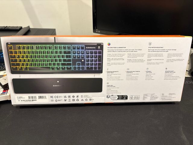 Teclado SteelSeries Apex 3 RGB - PT