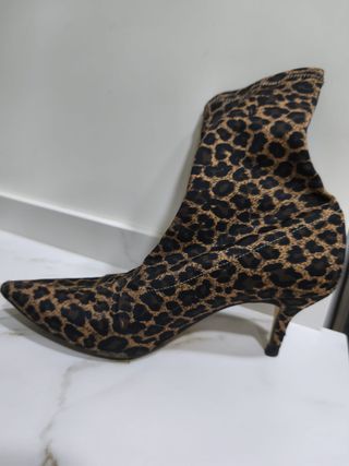 Botines estampados leopardo