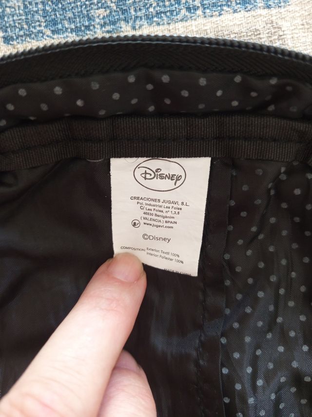 Neceser Mickey Mouse en rosa. Minnie en antracita.