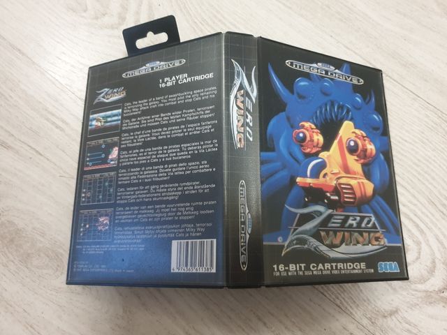 5 Carátulas Megadrive: Toki, Zero Wing...
