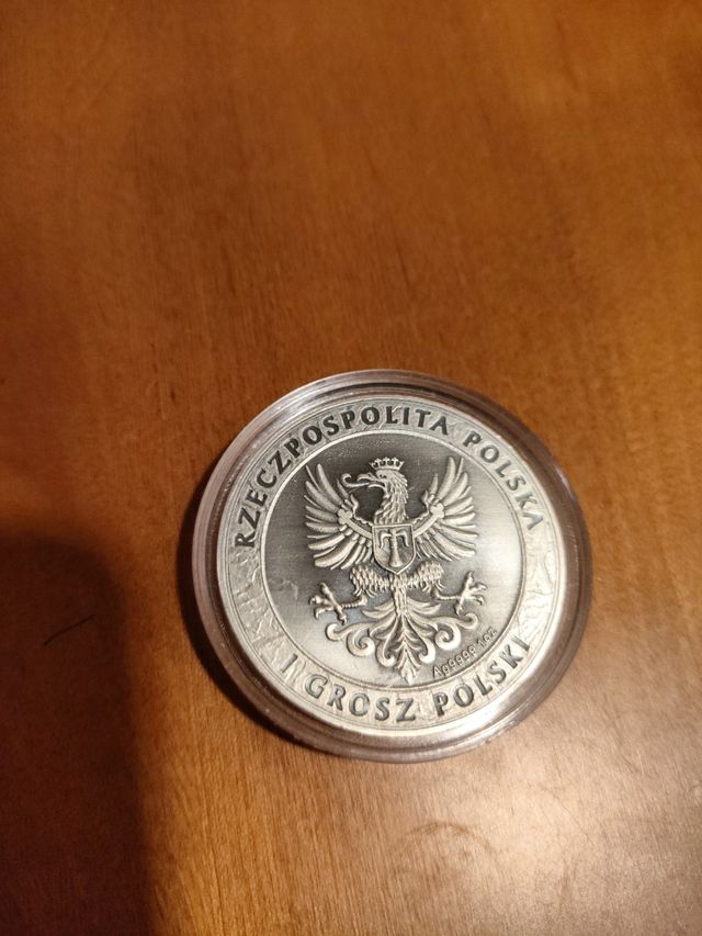 3 Monedas Plata Hussaria, acabado antike.