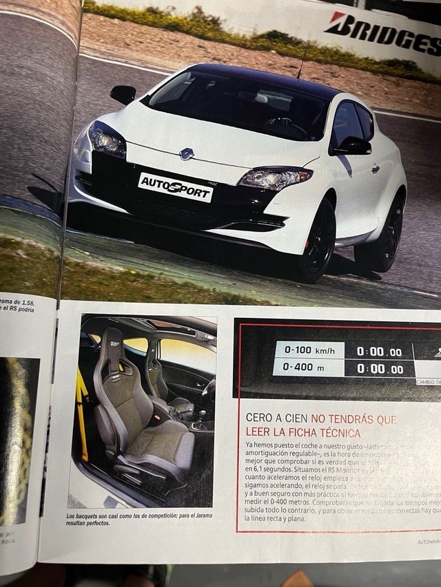 revista auto hebdo sport renault megane rs
