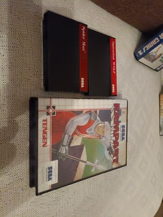 3 juegos SEGA Mega Drive: Operation Wolf, Ramparts