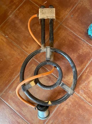 Trébede gas doble anillo
