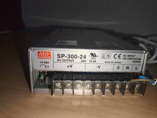 Fuente alimentación MEAN WELL SP-300-24 24V 12.5A