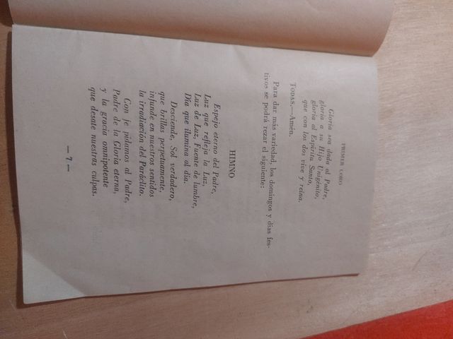 Libro librillo antiguo Falange oraciones JONS 1944