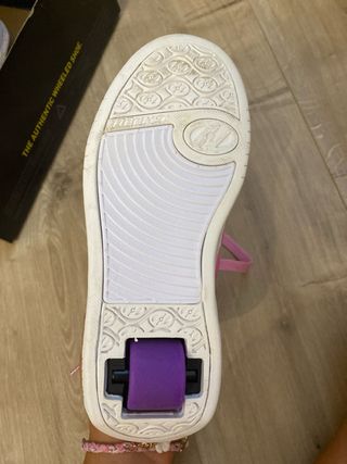 Zapatillas Heelys rosa - talla 35