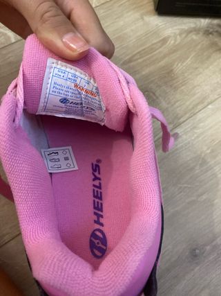Zapatillas Heelys rosa - talla 35