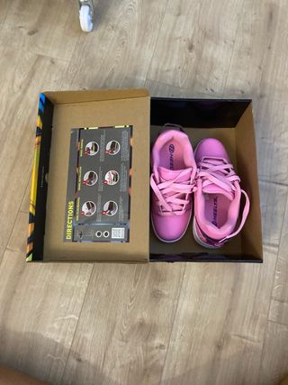Zapatillas Heelys rosa - talla 35