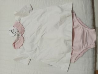 Conjunto bebé niña - Blusa y braguita