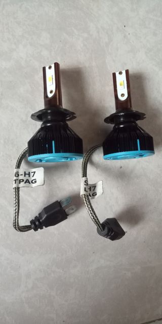 2 Luces LED H7 para auto