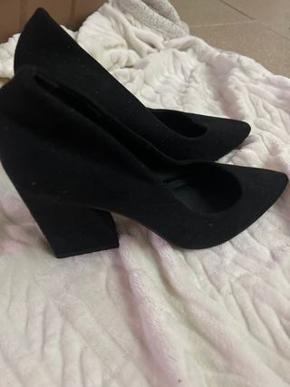 Zapatos tacón negros