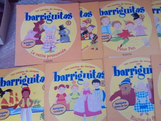 barriguitas libros de los cuentos de la barrigutas