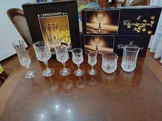 Cristalería Arques: Copas y Vasos 42 PIEZAS