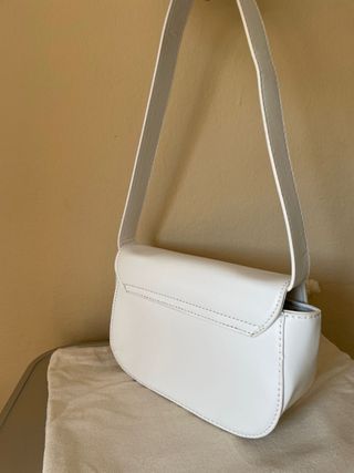 Bolso bandolera Diesel blanco