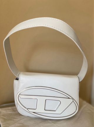 Bolso bandolera Diesel blanco