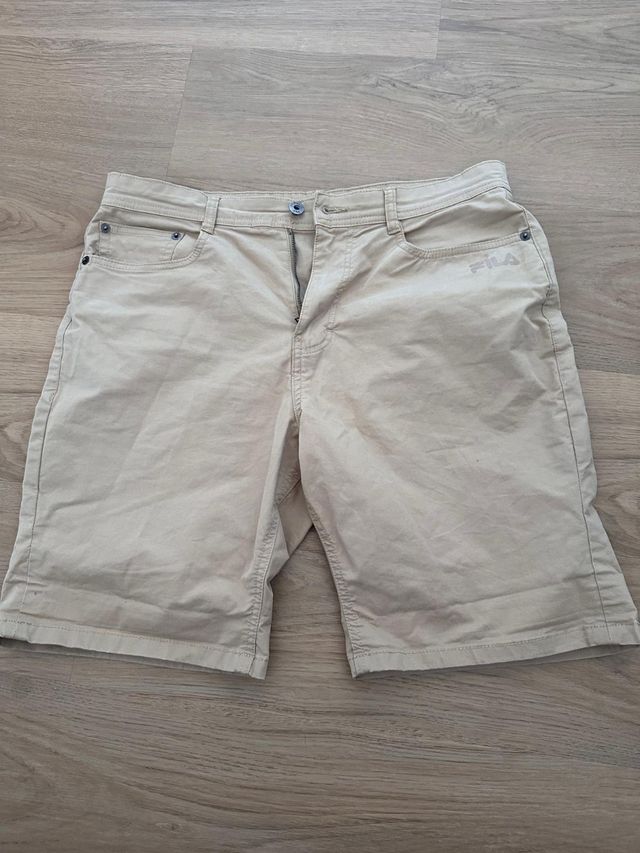 Bermudas Fila beige talla M