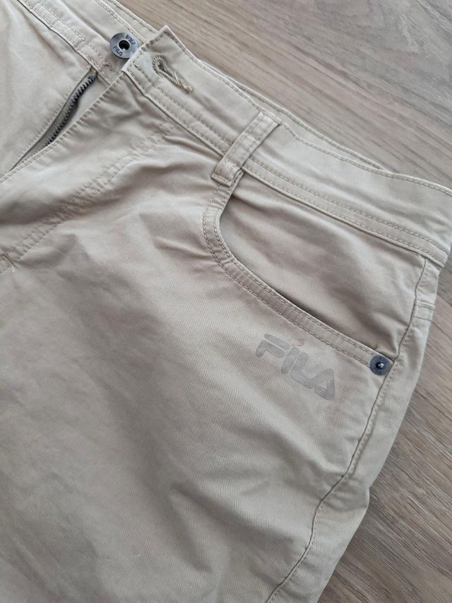Bermudas Fila beige talla M