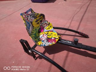 Hoverboard con diseño graffiti