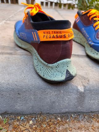 Zapatillas Nike running - Azul/Naranja