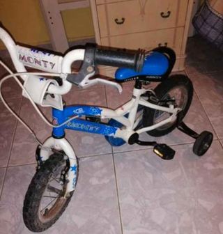 Bicicleta Monty niño 16" usada