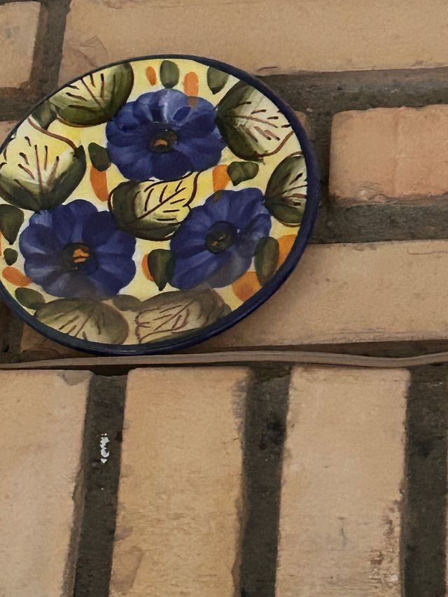 Platos cerámica decorativos