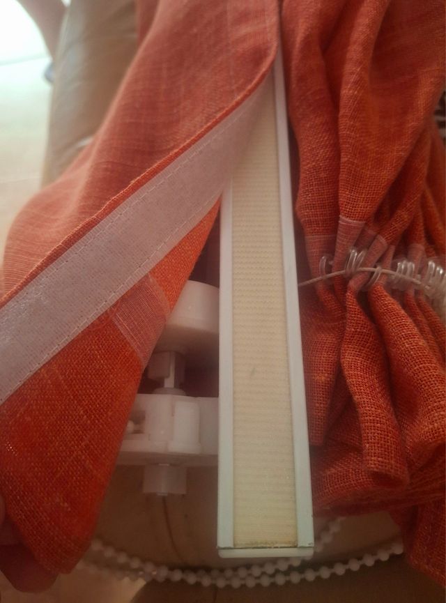 Cortina estor enrollable con mecanismo completo