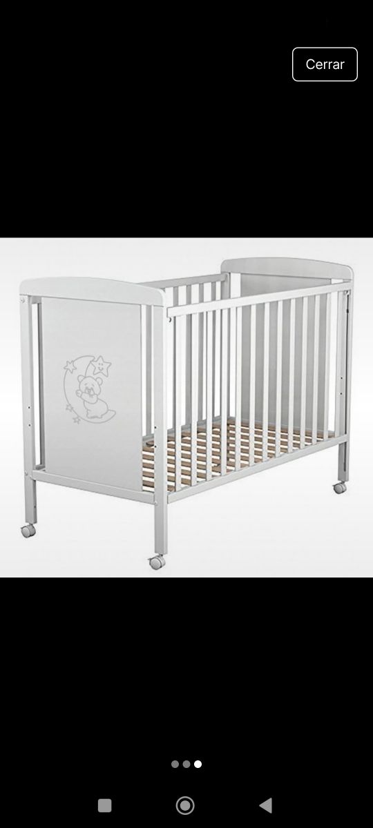 Colchón cuna bebé y cuna bebe

