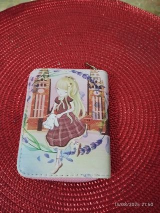 Monedero niña kawaii