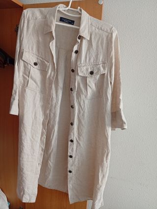 Vestido LLOYD'S beige talla XS