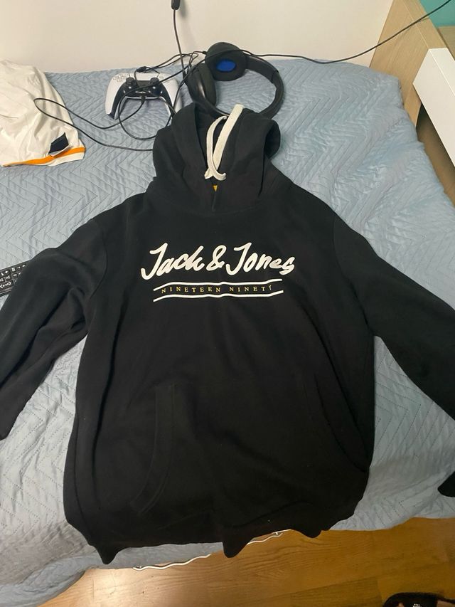 Sudadera negra Jack & Jones