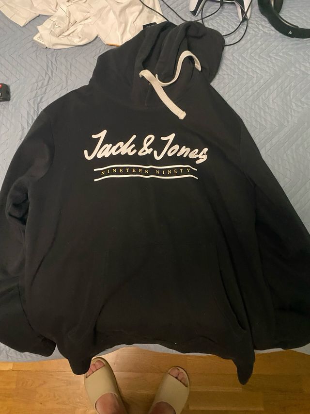 Sudadera negra Jack & Jones