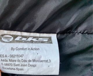 Chaqueta moto mujer Gore-Tex roja BKS