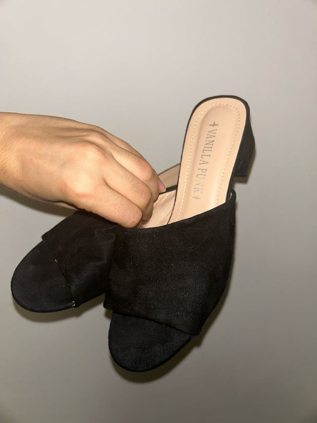 Sandali Vanilla Punk neri