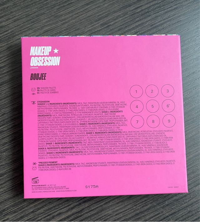 Paleta de sombras NUEVA edición limitada