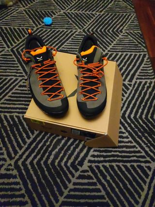 Salewa Wildfire GTX - Zapatillas Gris/Naranja