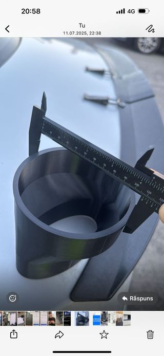 Adattatore debimetro M47 M57