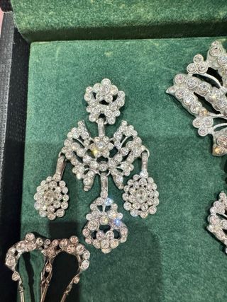 Aderezo fallera plata 