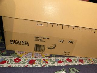 Sandali Michael Kors bianchi zeppa